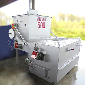 Incinerator with SEE (State Environmental Expertise) VOLKAN 500