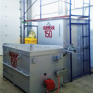 Cremator for MSW HURIKAN 150