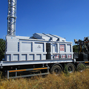 Mobile incinerator HURIKAN 500
