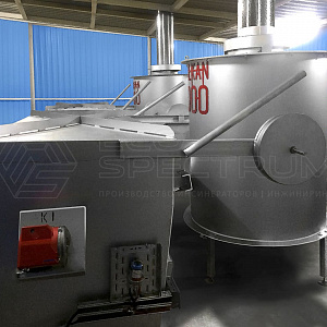 Incinerator with SEE (State Environmental Expertise) VOLKAN 1000