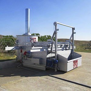 Incinerator with SEE (State Environmental Expertise) VOLKAN 1750