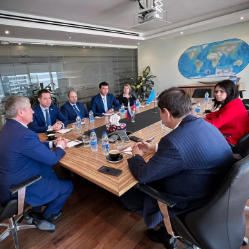 «Eco-Spectrum» at a meeting with the Consul General and the Council of Russian Entrepreneurs in Dubai as part of a business mission to the UAE. Day 4