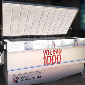 Incinerators of the VOLKAN 1000 series