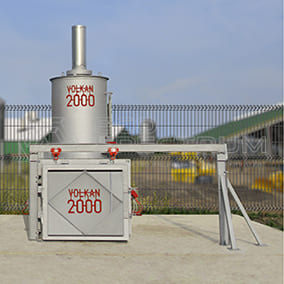 Утилизационное оборудование – инсинератор Volkan 2000. Утилизация отходов в инсинераторе Volkan 2000
