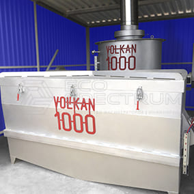 Incinerators of the VOLKAN 1000 series